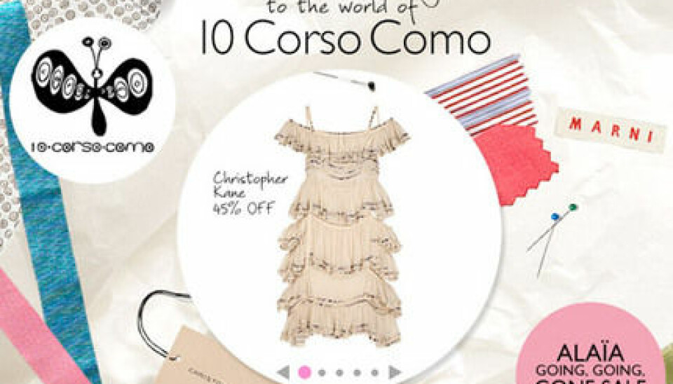 theOutnet i samarbetet med 10 Corso Como. theOutnet i samarbetet med 10 Corso Como.