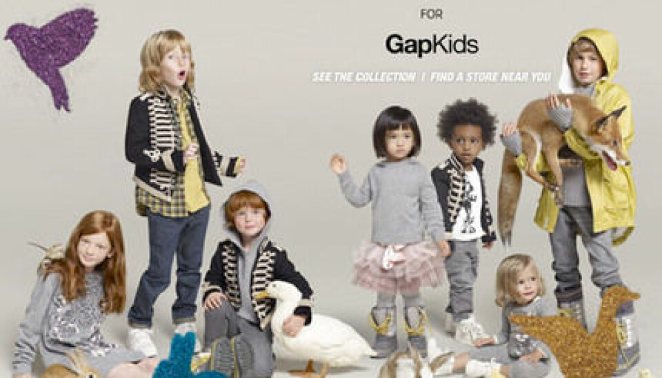 Stella McCartney for GapKids, nu i butik
