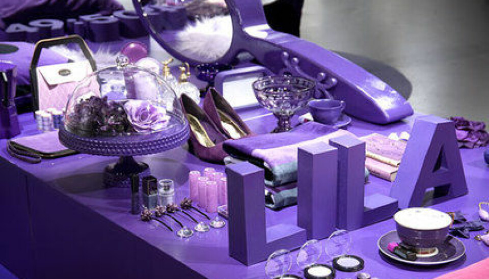 Lila hos H&M Home. Lila hos H&M Home.