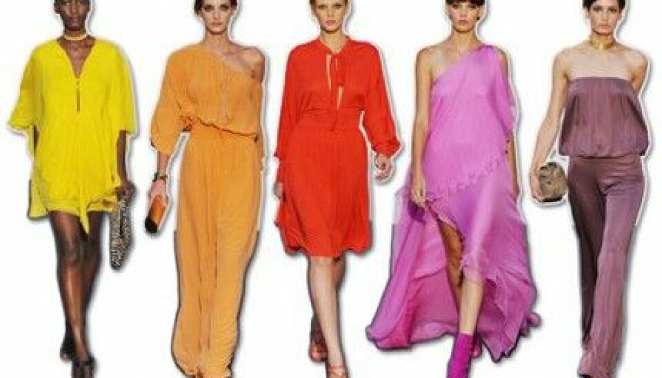 Halston visade upp en färgsprakande kollektion, S/S 2009. Halston visade upp en färgsprakande kollektion, S/S 2009.
