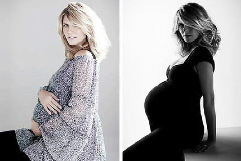 Vänster: Motherhood Maternity. Höger: A Pea in the Pod. Vänster: Motherhood Maternity. Höger: A Pea in the Pod.