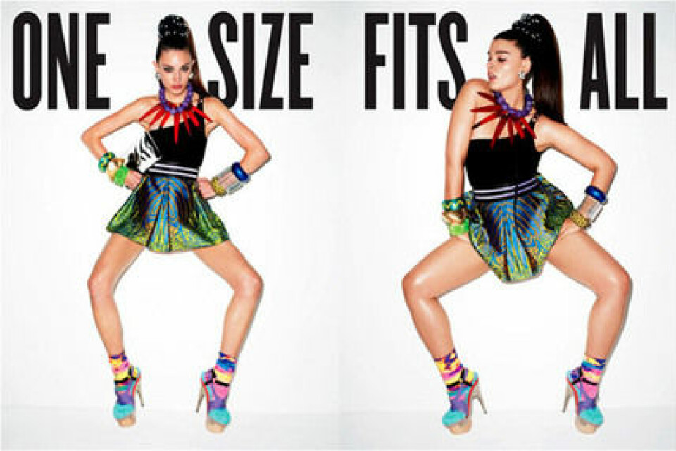 Varning för kurvor i V Magazine