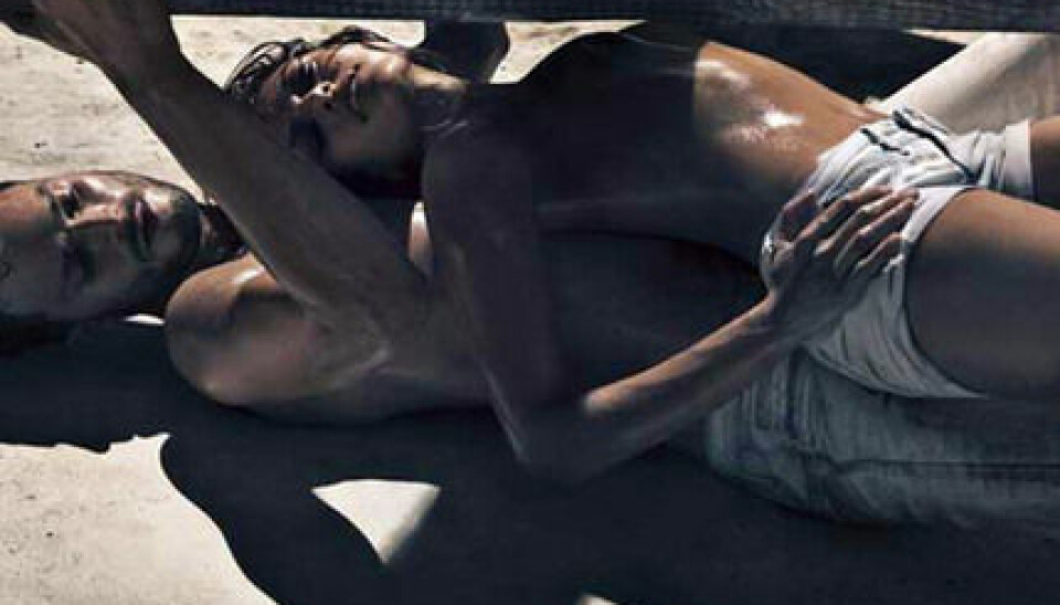 Eva Mendes för Calvin Klein Jeans