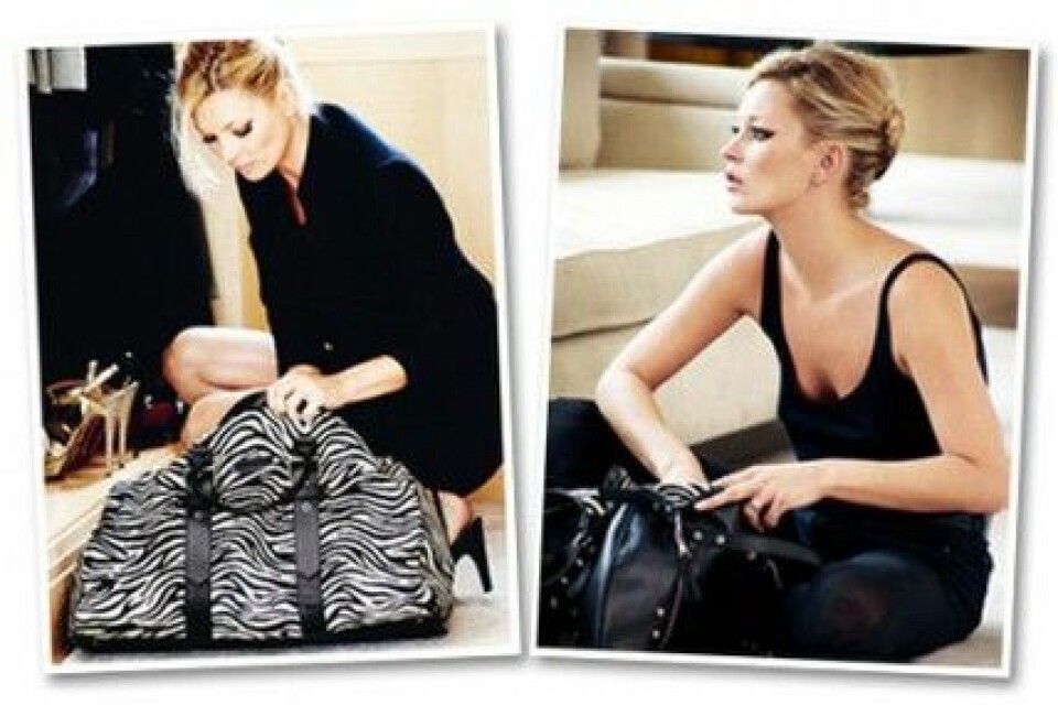 Kate Moss for Longchamp, S/S 2010. Kate Moss for Longchamp, S/S 2010.