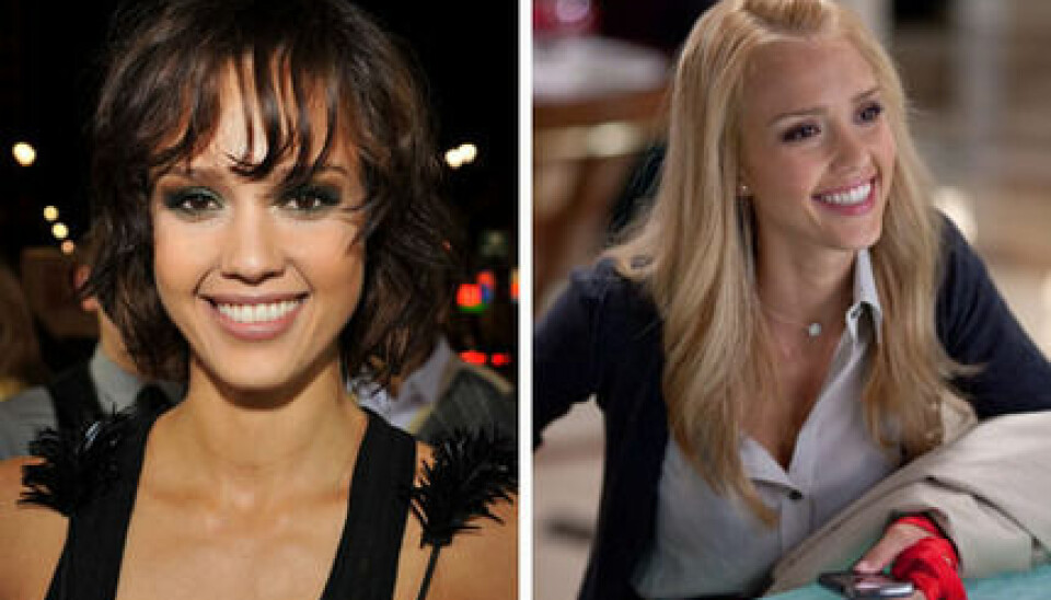 Jessica Alba i två olika hårfärger. Vilken tycker du är snyggast? Jessica Alba i två olika hårfärger. Vilken tycker du är snyggast?