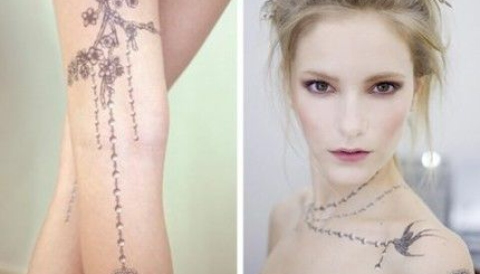 Tatueringar från Chanel, S/S 2010. Tatueringar från Chanel, S/S 2010.