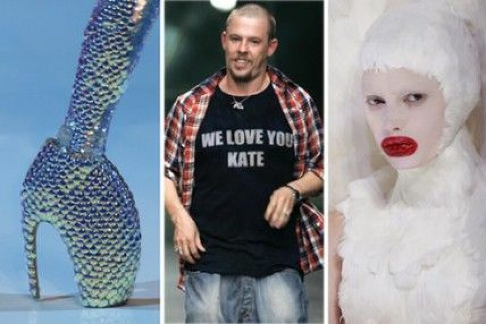 Designern Alexander McQueen har gått bort. Designern Alexander McQueen har gått bort.