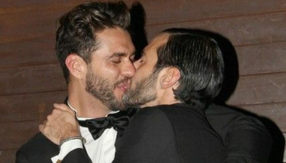 Lorenzo Martone och Marc Jacobs är kära och lyckliga. Lorenzo Martone och Marc Jacobs är kära och lyckliga.