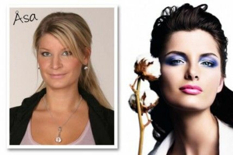 Blå ögonskuggor gäller, se bara Clarins vårlook till höger. Blå ögonskuggor gäller, se bara Clarins vårlook till höger.