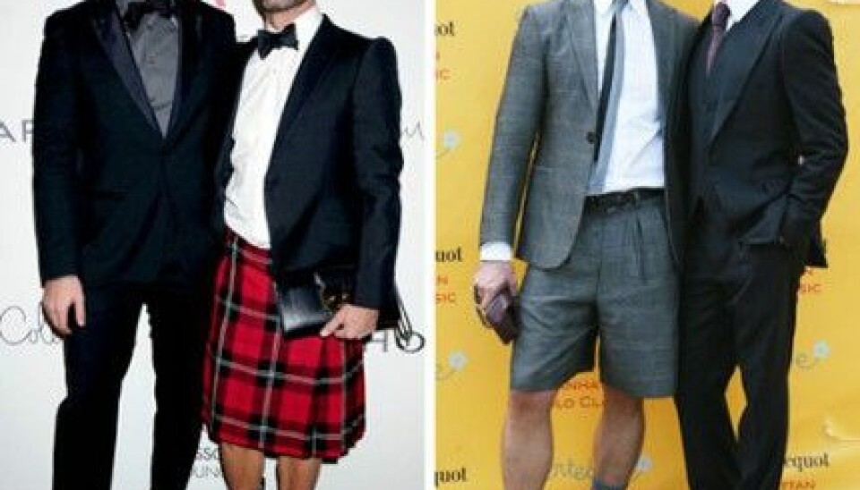 Lorenzo Martone och Marc Jacobs vid två tillfällen i maj 2009. Lorenzo Martone och Marc Jacobs vid två tillfällen i maj 2009.