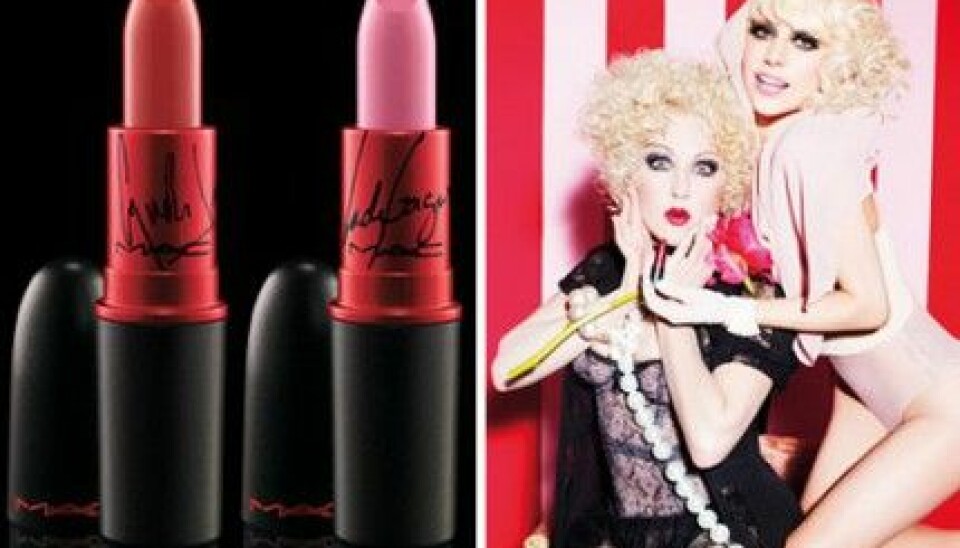 Cyndi Lauper och Lady Gaga har varsitt Viva Glam-läppstift från MAC. Cyndi Lauper och Lady Gaga har varsitt Viva Glam-läppstift från MAC.