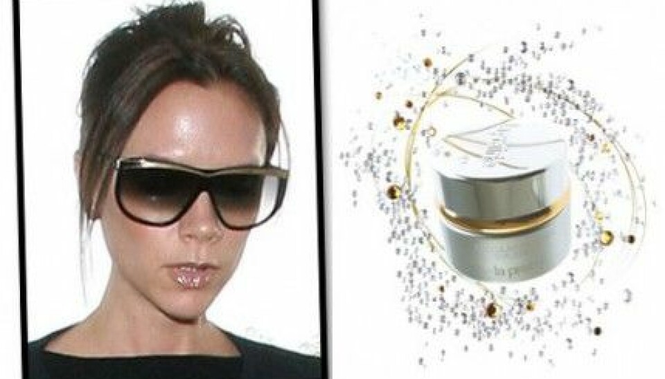 Victoria Beckham gillar La Prairie. Victoria Beckham gillar La Prairie.