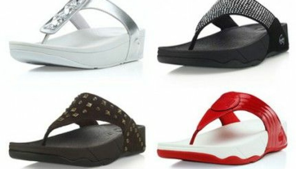 FitFlops finns i flera olika modeller och färger. FitFlops finns i flera olika modeller och färger.