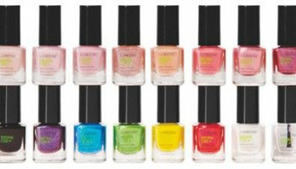 Nagellack i regnbågens alla färger från Lumene Natural Code, 45 kr/st. Nagellack i regnbågens alla färger från Lumene Natural Code, 45 kr/st.