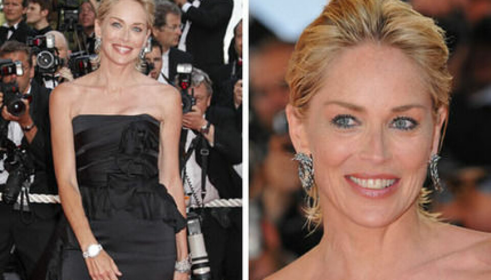 Sharon Stone är en av Franck Provosts stammisar. Sharon Stone är en av Franck Provosts stammisar.