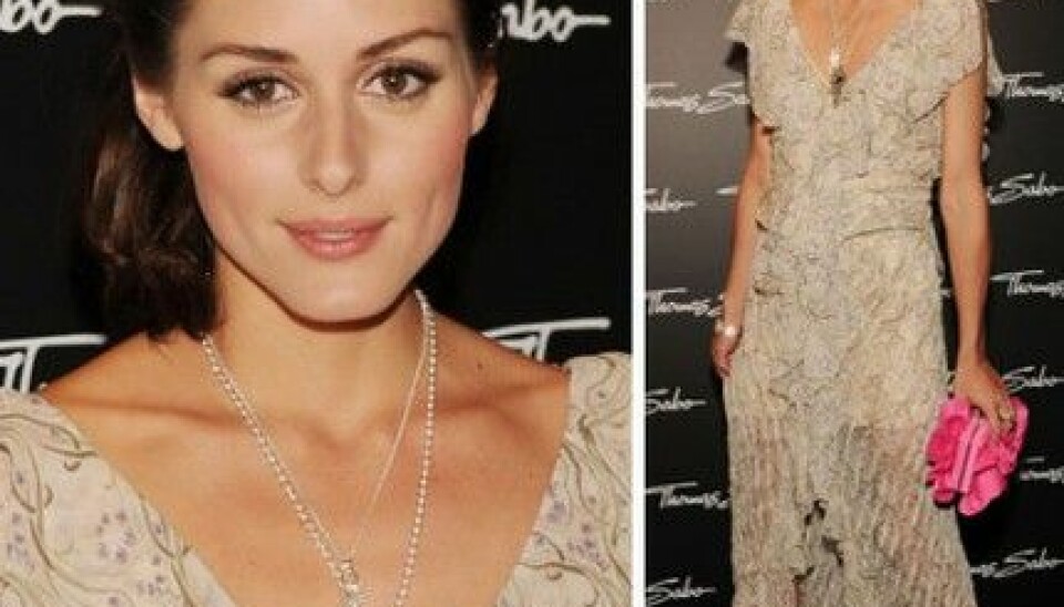 Olivia Palermo på Thomas Sabos butiksöppning i Las Vegas. Olivia Palermo på Thomas Sabos butiksöppning i Las Vegas.