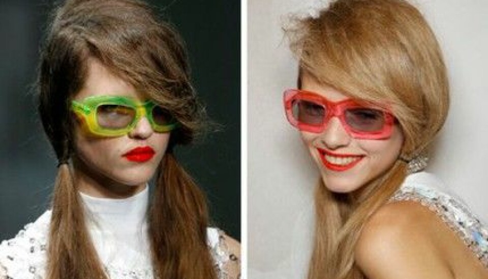 Prada Postcard Sunglasses, S/S 2010. Prada Postcard Sunglasses, S/S 2010.