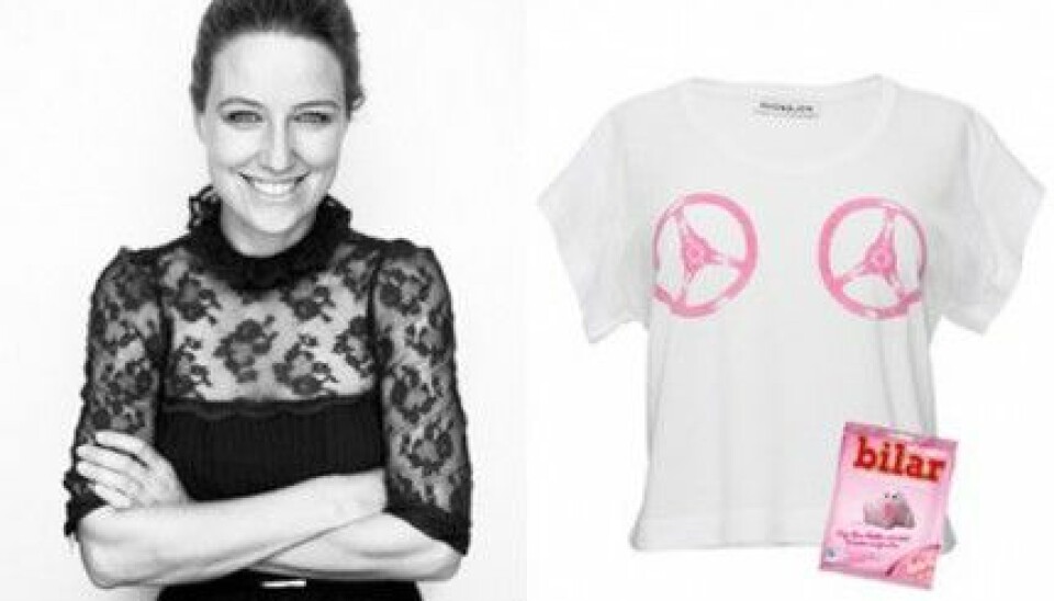 Rosa rattar by Rodebjer