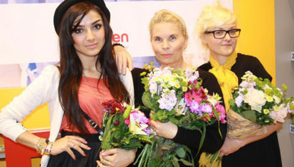 Sibel, Susie och Bea Szenfeld designade varsin sko för Deichmann. Sibel, Susie och Bea Szenfeld designade varsin sko för Deichmann.