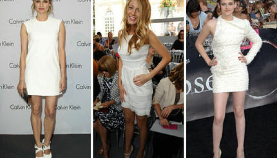 Diane Kruger, Blake Lively och Kristen Stewart är snygga i vitt. Diane Kruger, Blake Lively och Kristen Stewart är snygga i vitt.