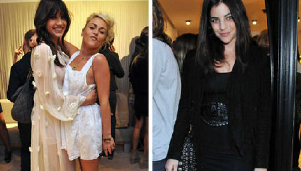 Daisy Lowe, Jaime Winstone och Julia Restoin-Roitfeld på Acnes butiksöppning i London. Daisy Lowe, Jaime Winstone och Julia Restoin-Roitfeld på Acnes butiksöppning i London.