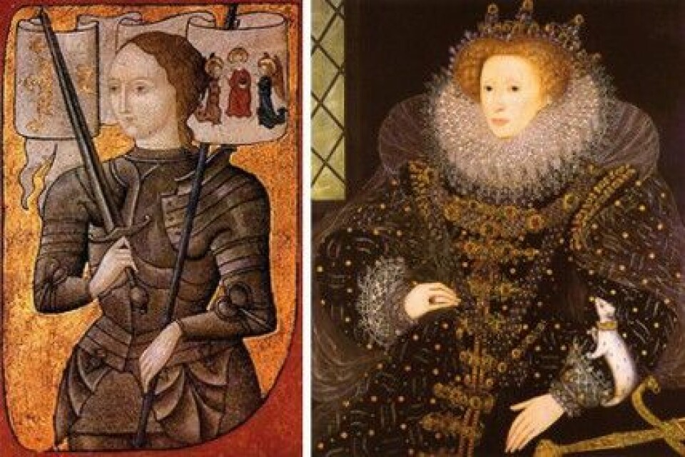 Part Two inspireras av Jeanne d'Arc och Elizabeth I. Part Two inspireras av Jeanne d'Arc och Elizabeth I.
