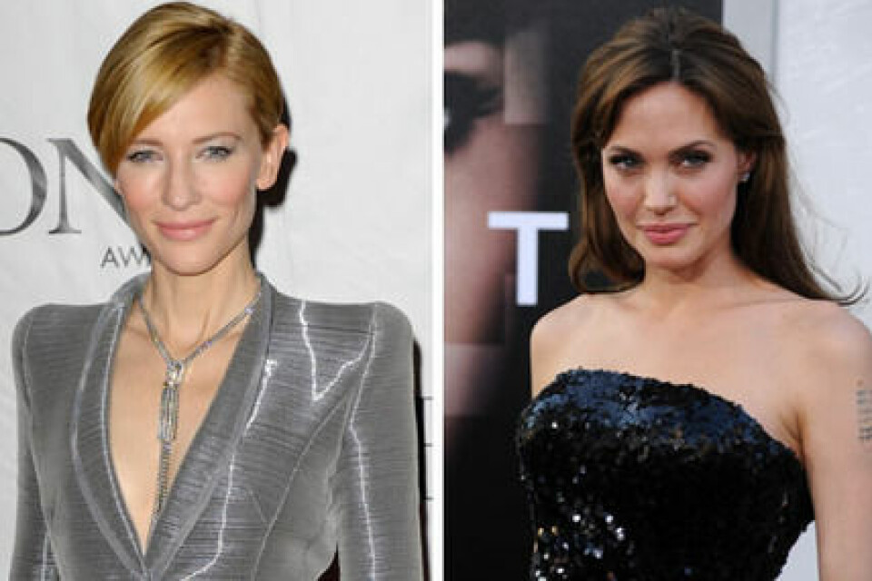Cate Blanchett och Angelina Jolie - två Noir-kvinnor enligt Peter Ingwersen. Cate Blanchett och Angelina Jolie - två Noir-kvinnor enligt Peter Ingwersen.