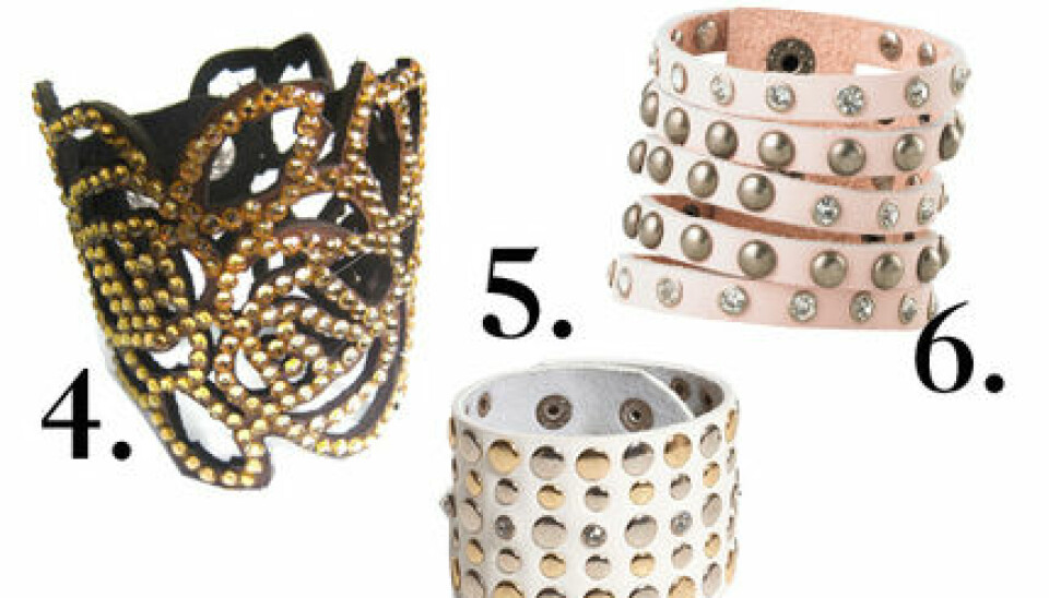 Shoppa trenden: Breda läderarmband