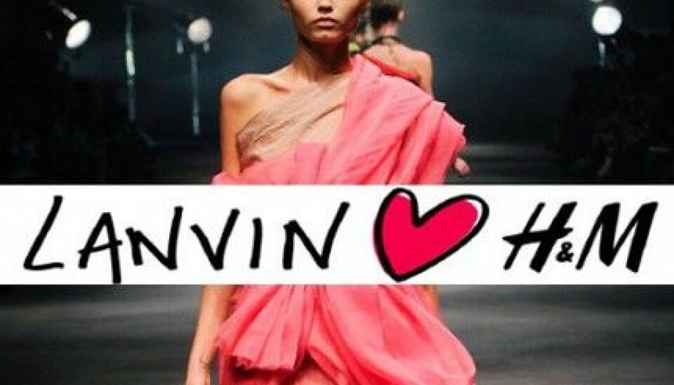 Oh-la-la-Lanvin designar för H&M!