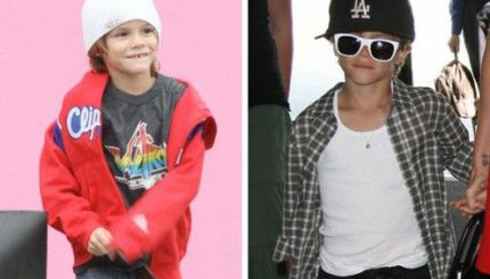 Romeo Beckham designar solglasögon