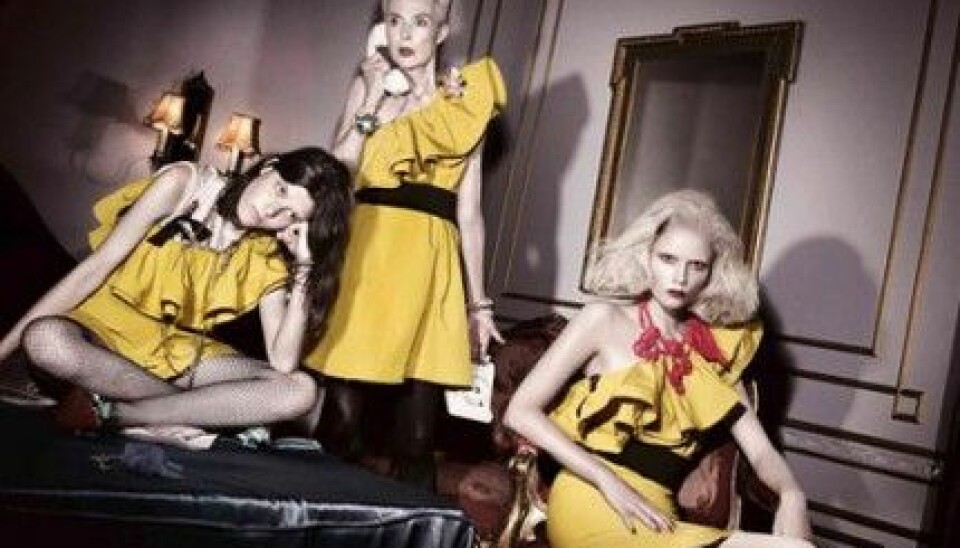 Lanvin for H&M. Foto: David Sims Lanvin for H&M. Foto: David Sims