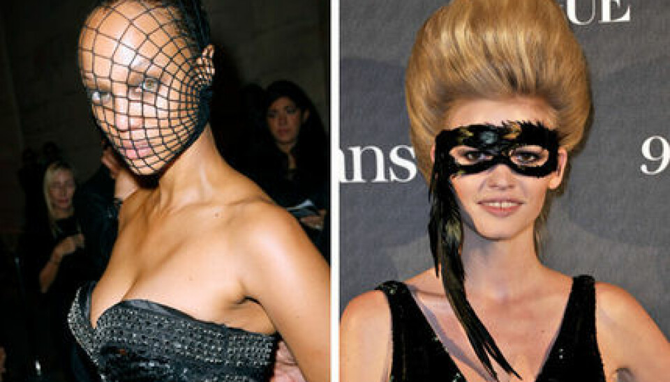 Tyra Banks och Lara Stone på Vogues 90-årsjubileum i Paris. Tyra Banks och Lara Stone på Vogues 90-årsjubileum i Paris.