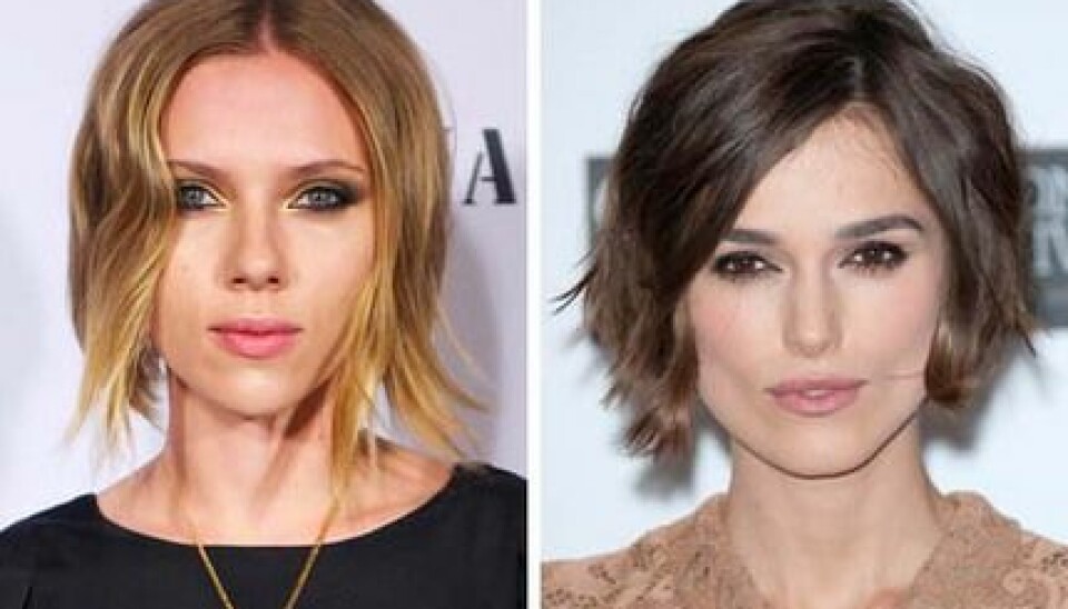Scarlett Johansson och Keira Knightley är chica i page. Scarlett Johansson och Keira Knightley är chica i page.
