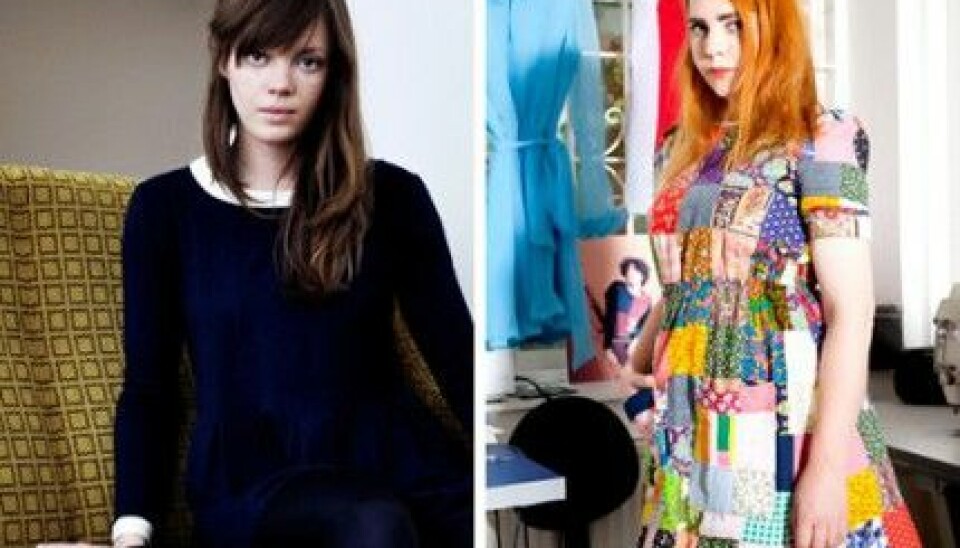 Anna Angseryd från Patouf och Saga Ekman från Saga Lova. Anna Angseryd från Patouf och Saga Ekman från Saga Lova.