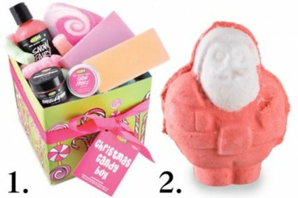 Julklappar från LUSH