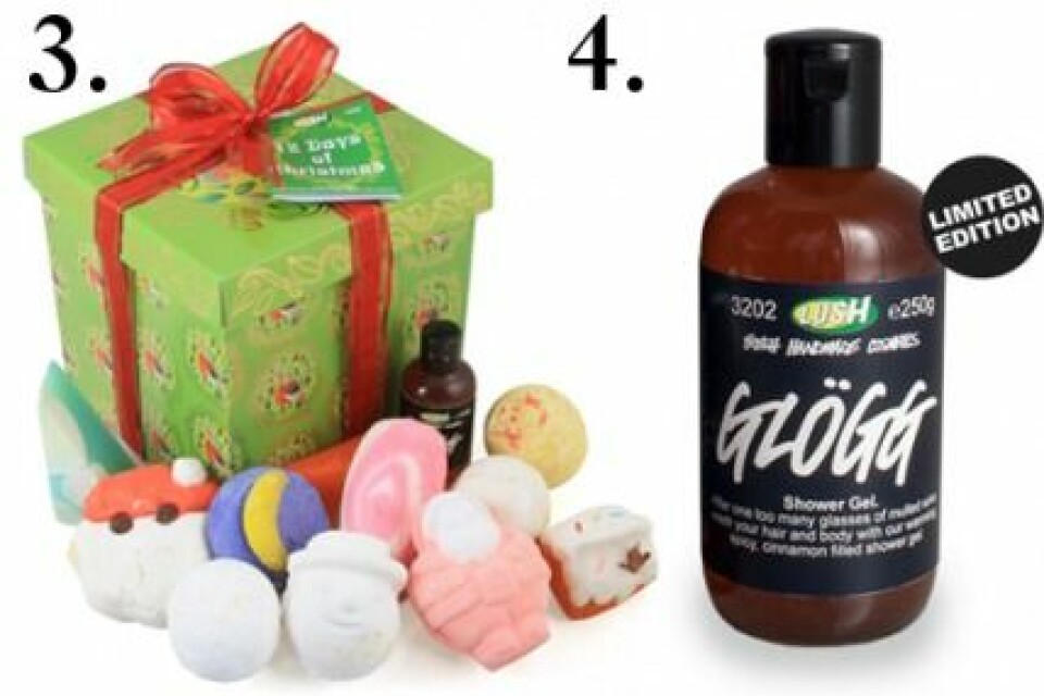 Julklappar från LUSH