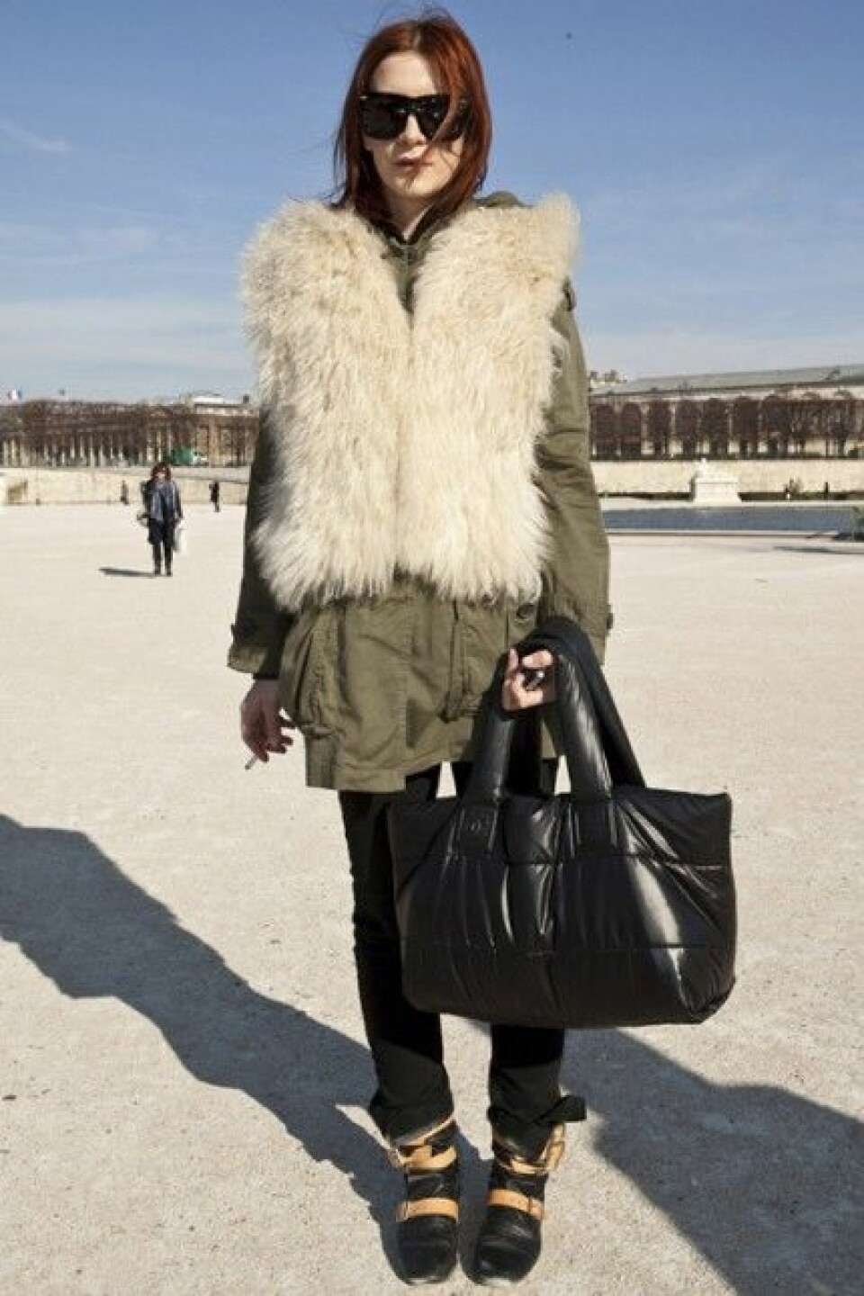 Paris Streetstyle AW/10, parkas