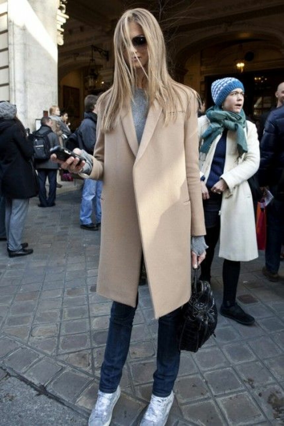 Paris Streetstyle AW/10, kamelfärgade kappor