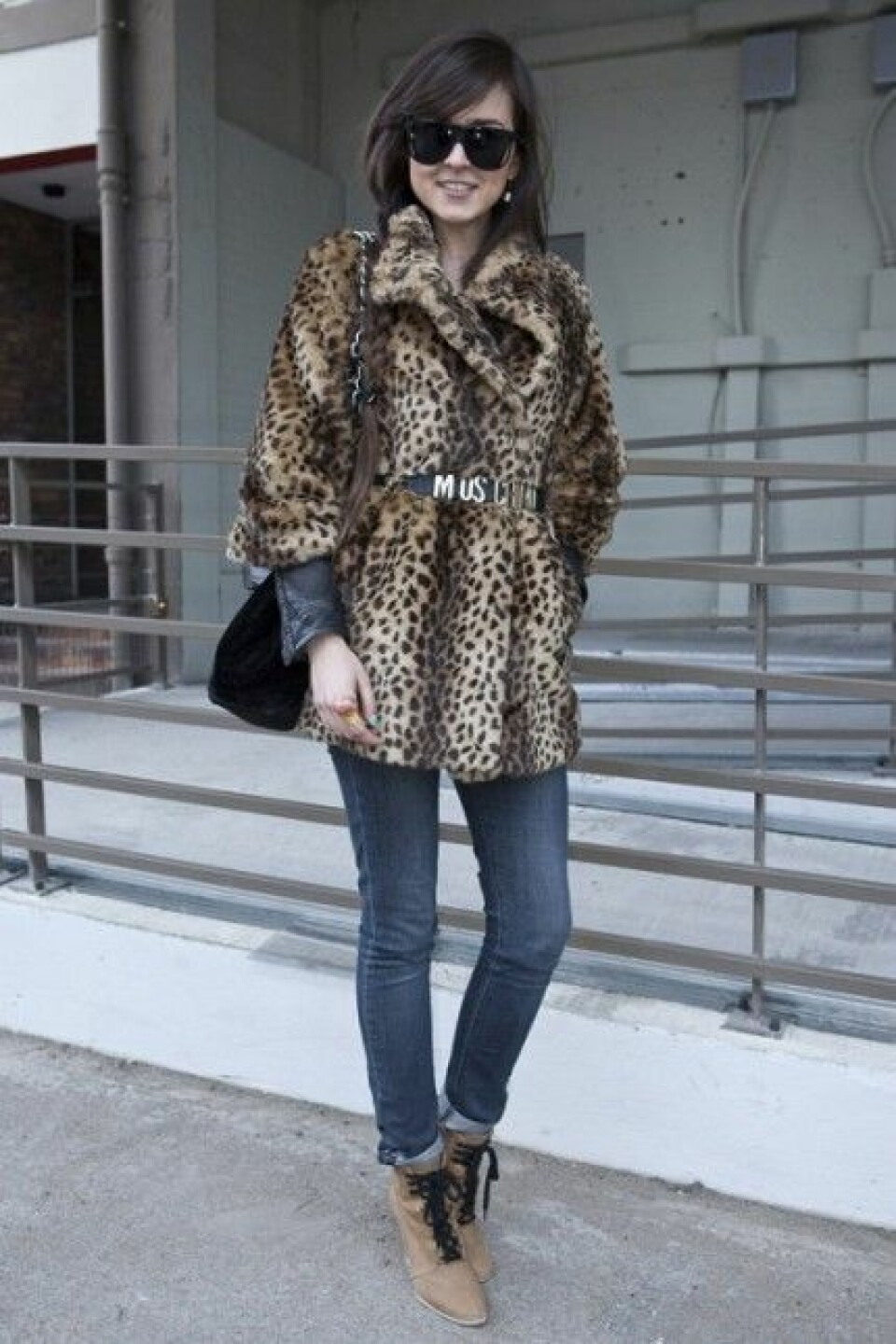 Paris Streetstyle AW/10, leopard