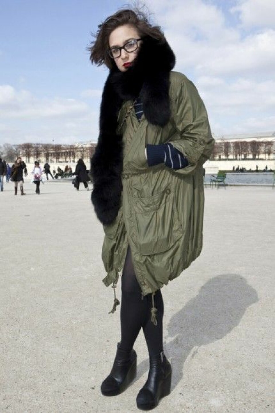 Paris Streetstyle AW/10, parkas