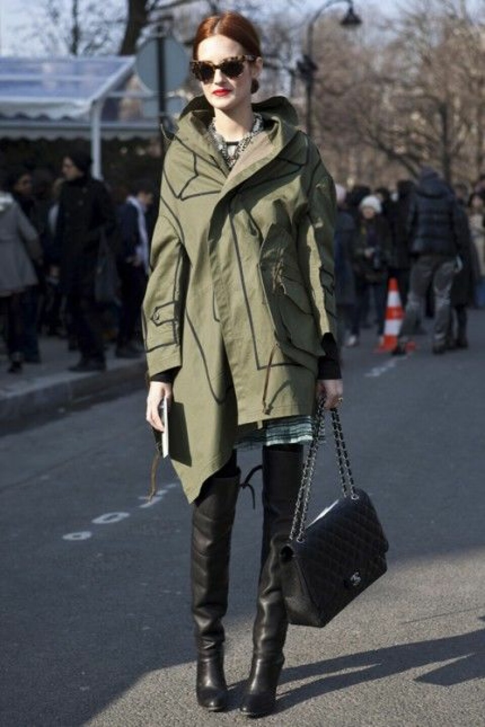 Paris Streetstyle AW/10, parkas
