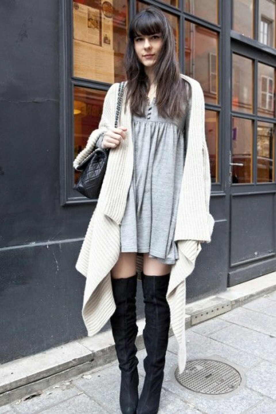 Paris Streetstyle AW/10, stickat