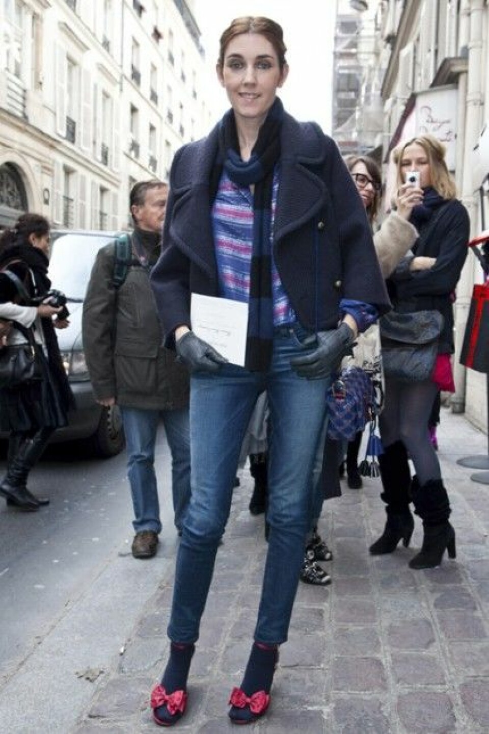 Paris Streetstyle AW/10, jeans