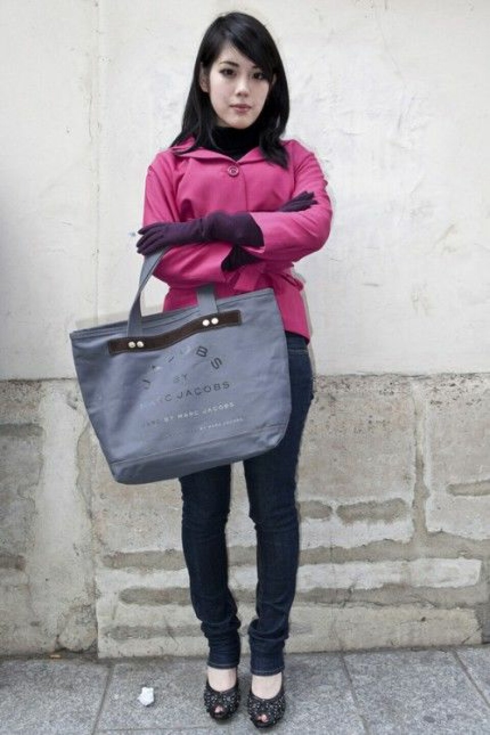 Paris Streetstyle AW/10, färgglada ytterplagg