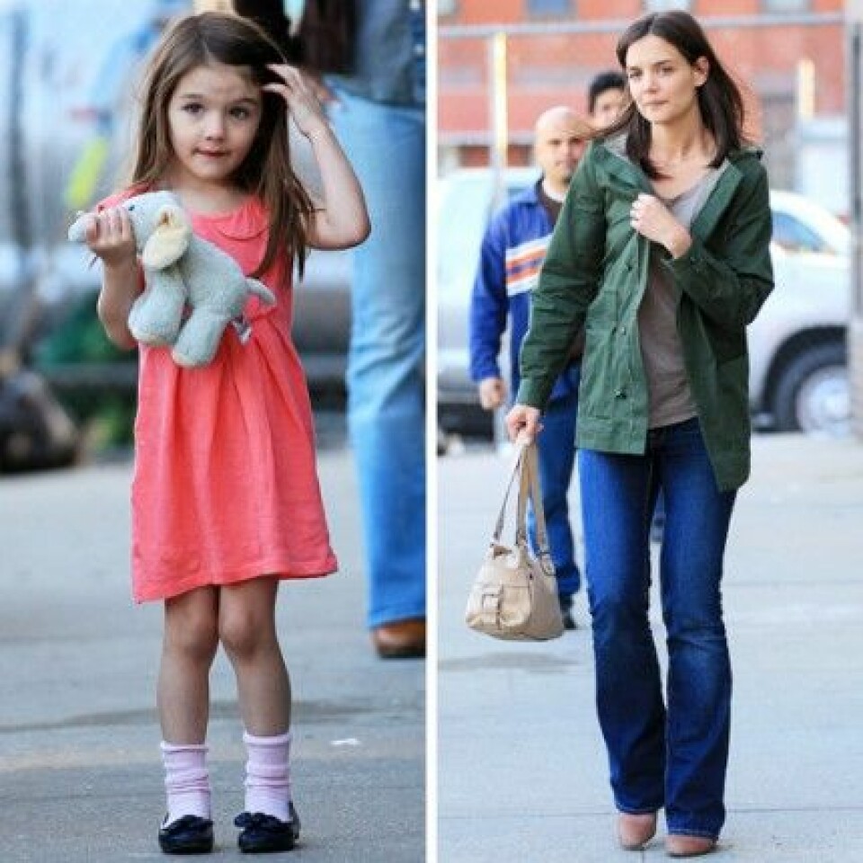 Lilla Suri är ofta mer uppklädd än mamma Katie Holmes. Lilla Suri är ofta mer uppklädd än mamma Katie Holmes.