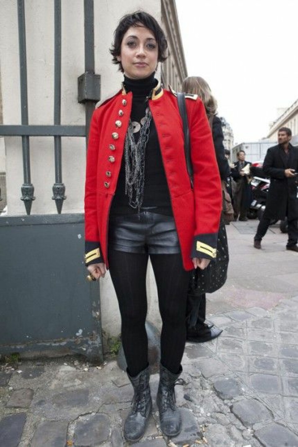 Paris Streetstyle AW/10, färgglada ytterplagg