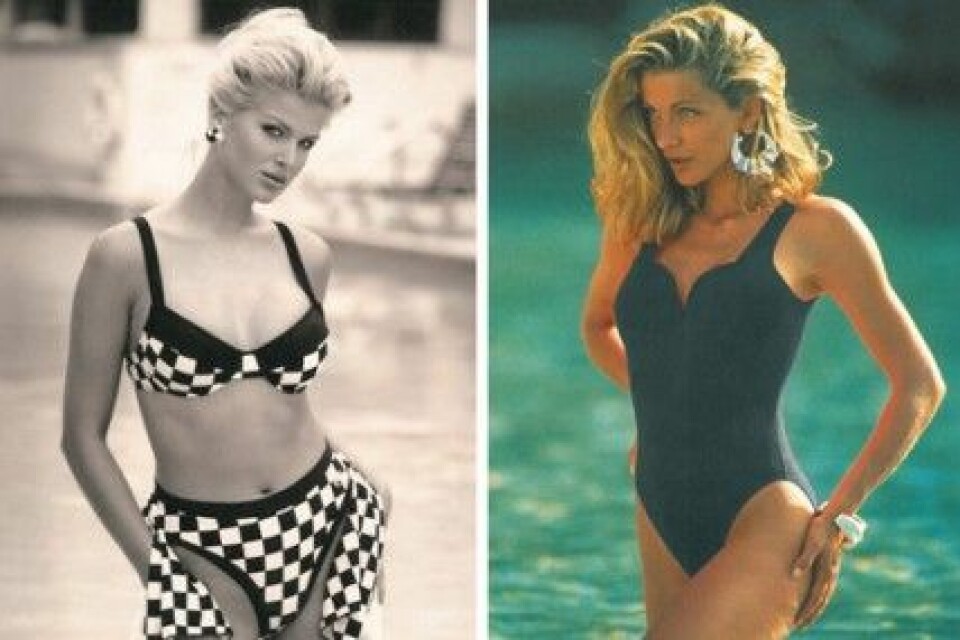 Victoria Silvstedt och Jannike Björling för Panos Emporio. Victoria Silvstedt och Jannike Björling för Panos Emporio.
