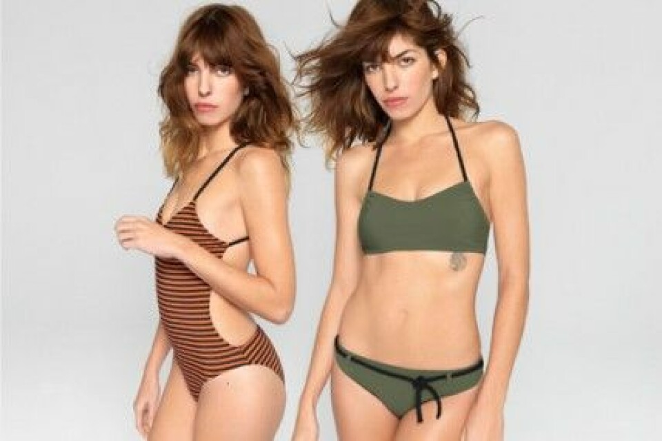 Lou Doillon visar badkläder från Tila March för La Redoute. Lou Doillon visar badkläder från Tila March för La Redoute.
