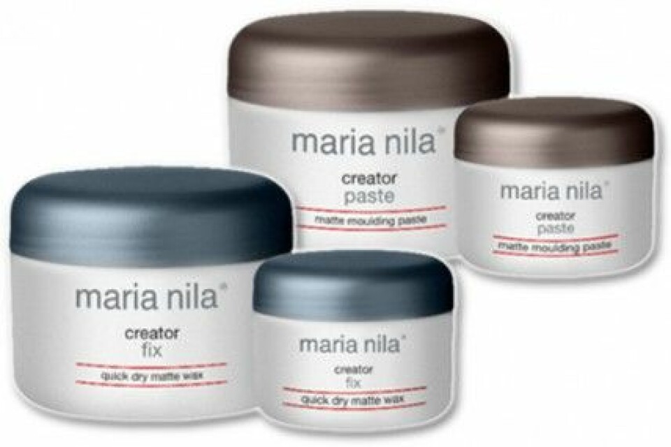 Maria Nila har lanserat två nyheter i Creator-serien. Maria Nila har lanserat två nyheter i Creator-serien.