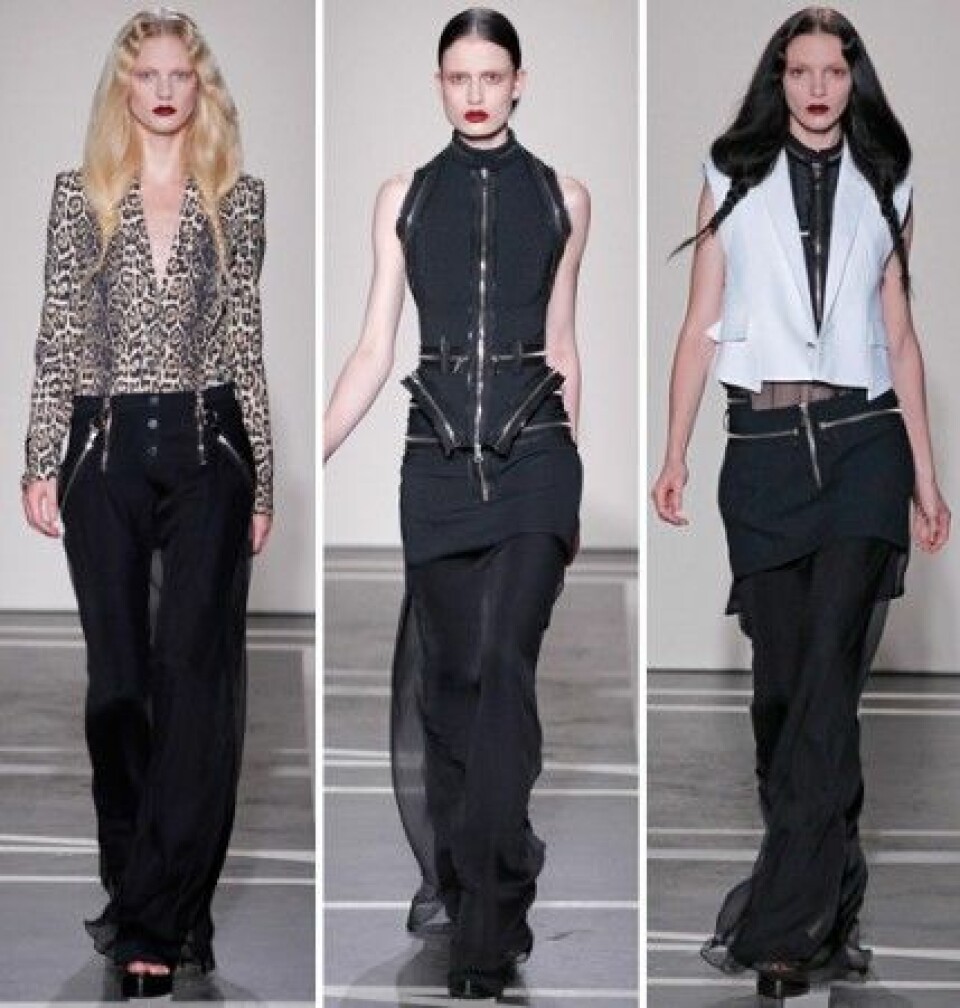 Givenchy, S/S 2011. Givenchy, S/S 2011.